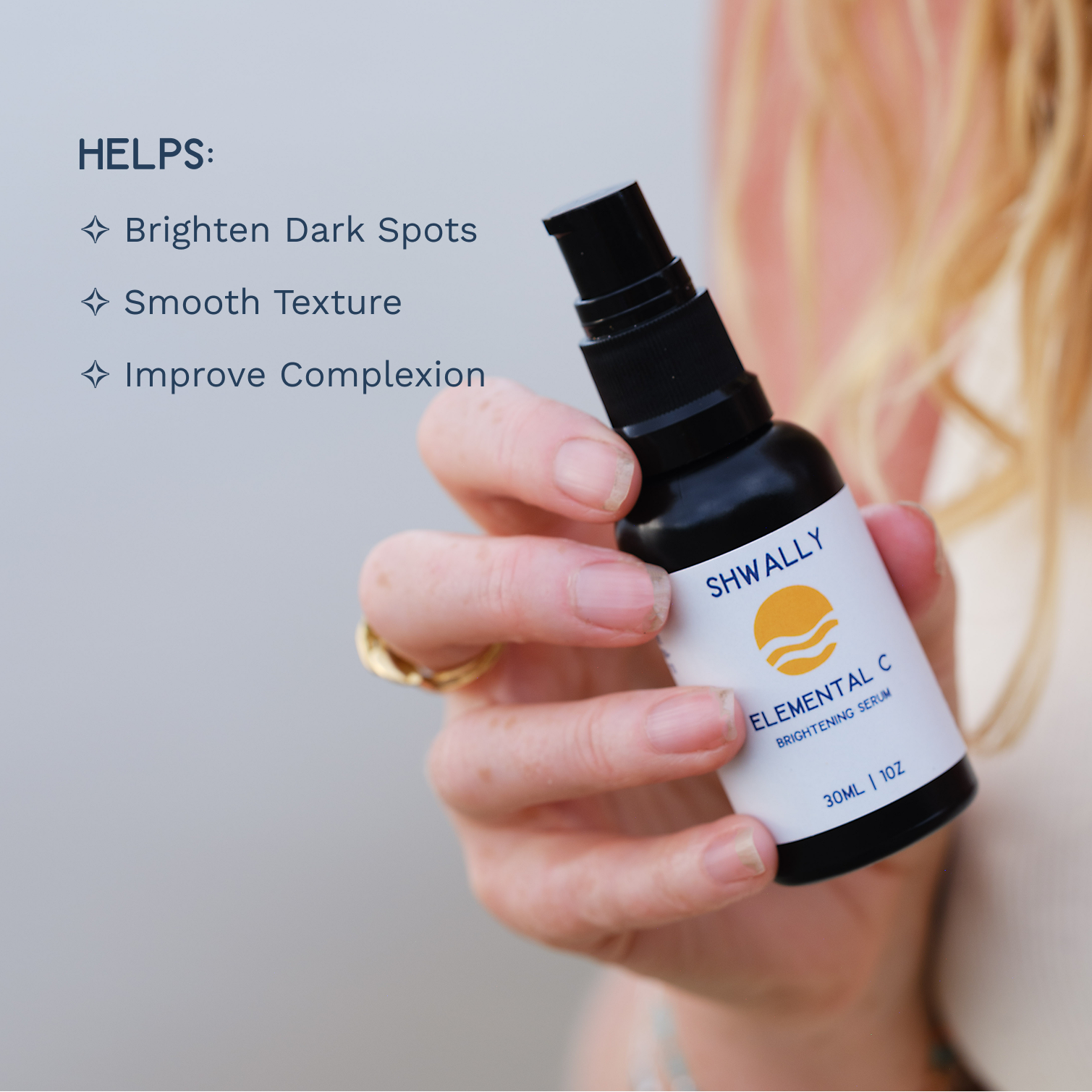 Shwally Elemental C Brightening Serum