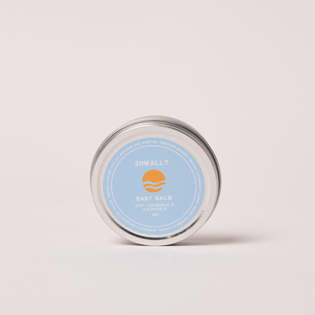 Shwally Zinc, Calendula & Chamomile Baby Booty Cream 2OZ