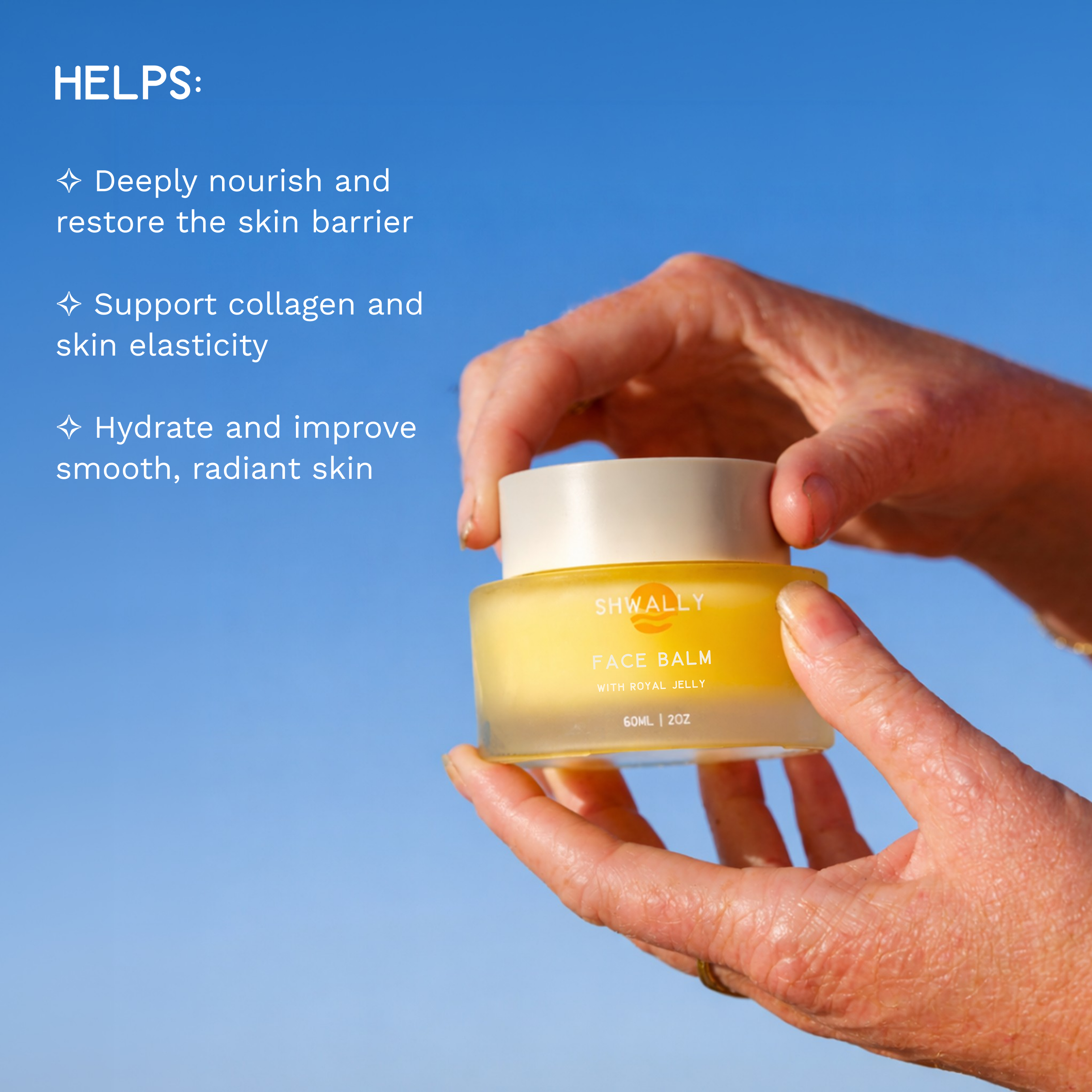 Shwally Tallow & Squalane Noncomedogenic Face Balm