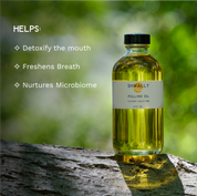 Shwally Black Seed, Coconut + Peppermint Pulling Oil - 8oz