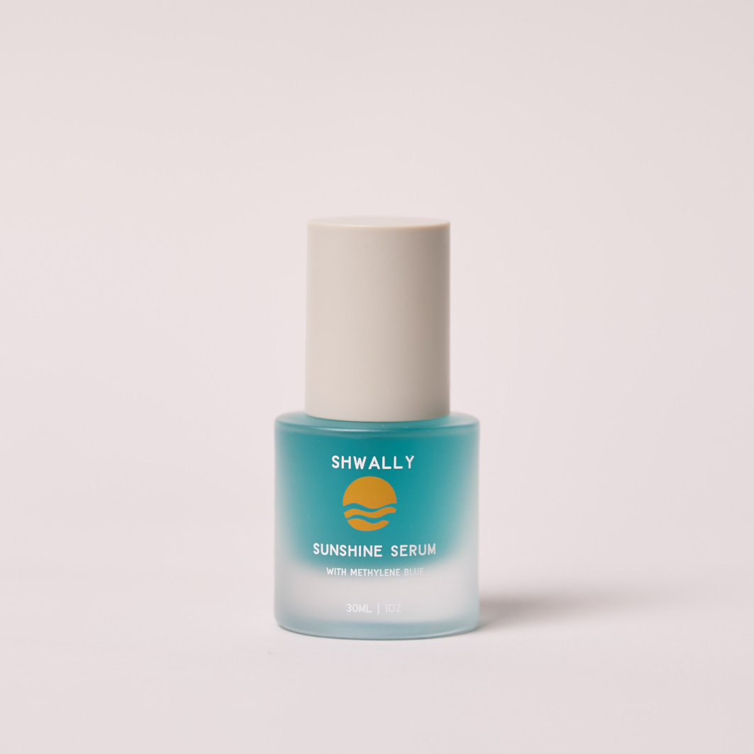 Shwally Methylene Blue Daily Sunshine Serum + Liposomal Copper Peptides Option
