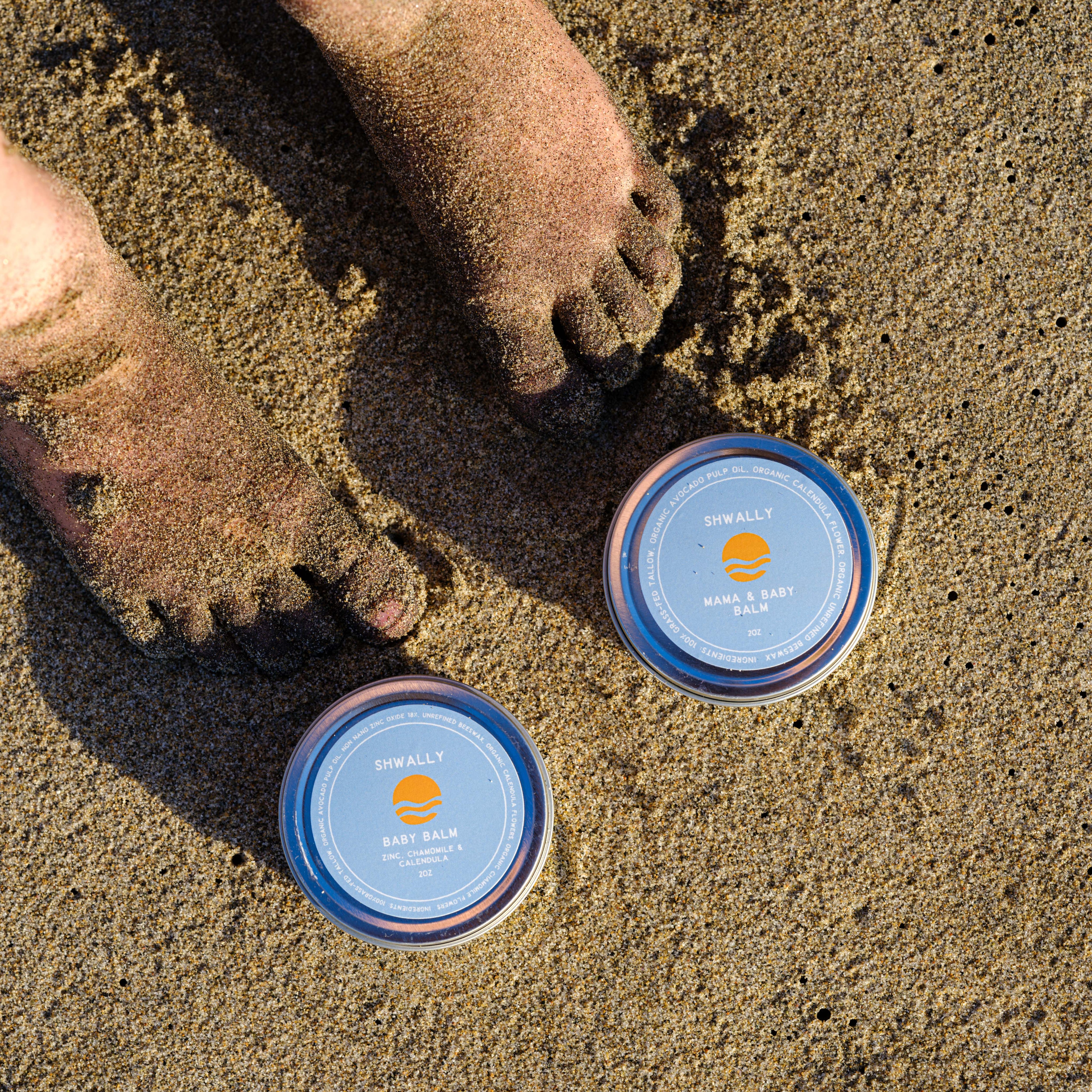 Shwally Zinc, Calendula & Chamomile Baby Booty Cream 2OZ