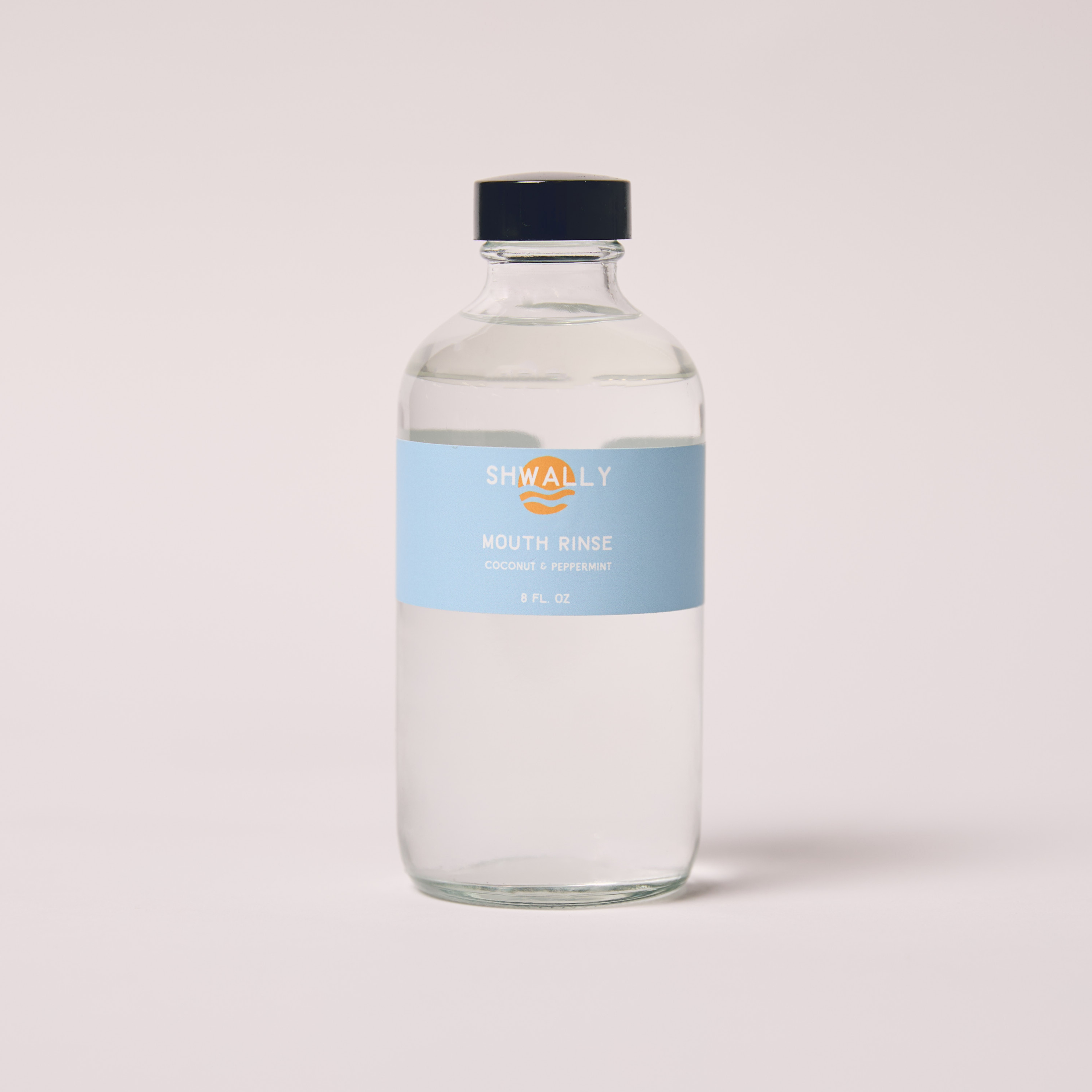 Shwally Peppermint Coconut Mouth Rinse 8OZ